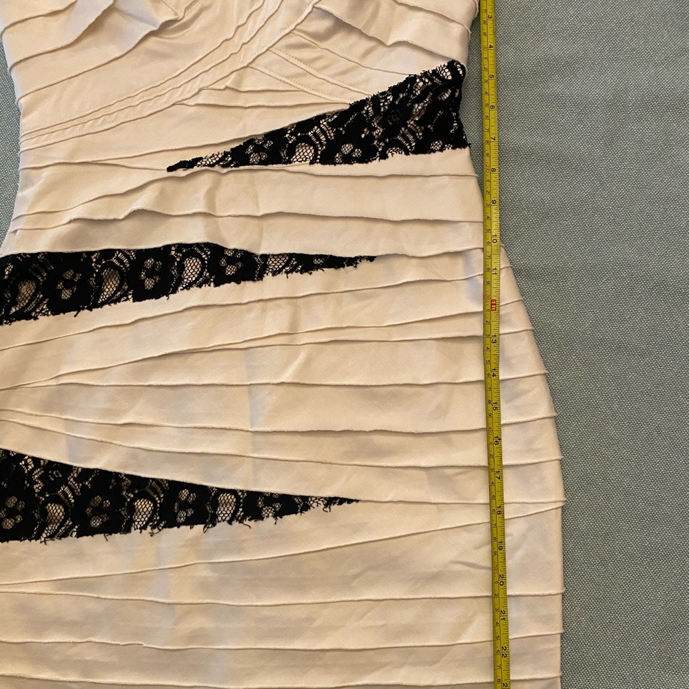 Bebe Halter mini dress, size Medium, measurements in photos. - Picture 4 of 6